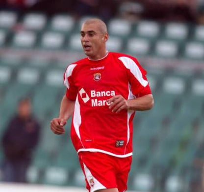 Linda E Rara Camisa Ancona - Itália Usada Em Jogo 2003/2004