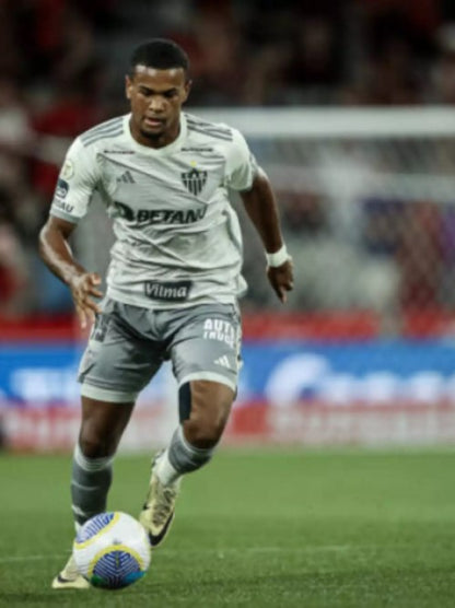 Bela Camisa do Atlético Mineiro - Usada em Jogo - 2024/2025