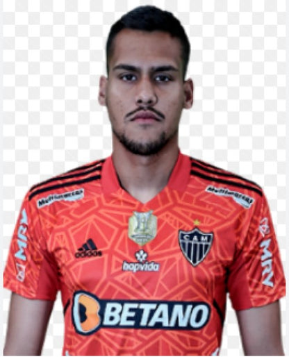 Linda Camisa do Atlético Mineiro - Goleiro - 2022/2023 - Usada em Jogo