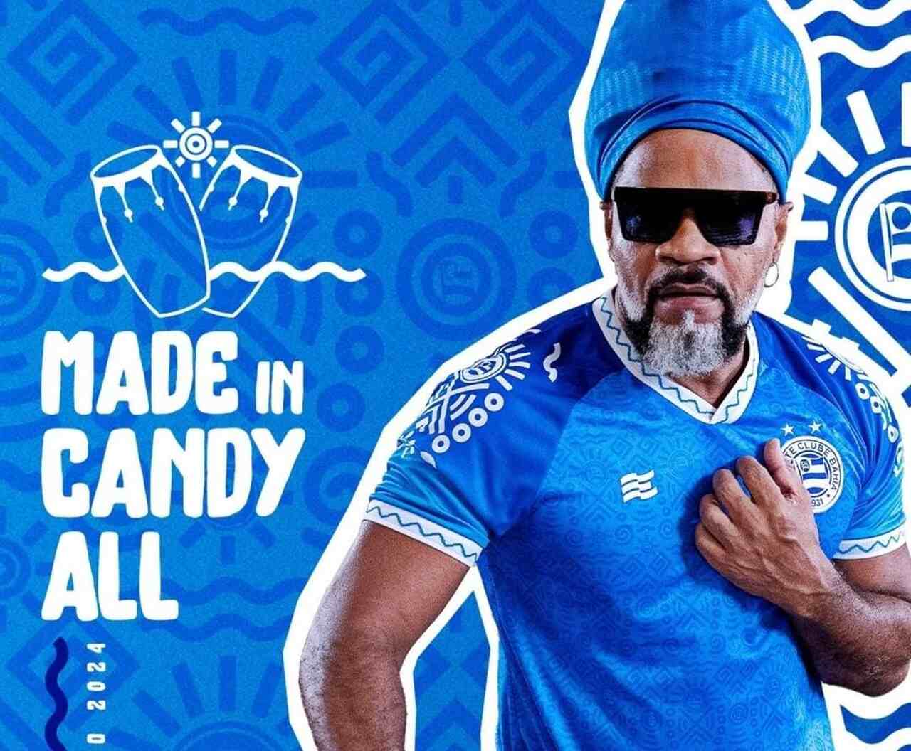 Espetacular Camisa - Bahia – Edição Especial Consciência Negra – Carlinhos Brown - Jogo Único! de Coleção!