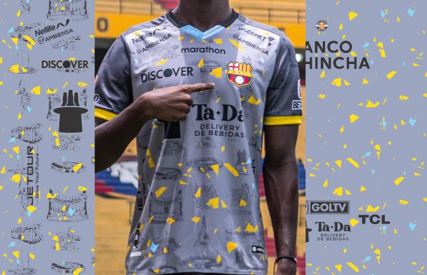 Barcelona SC Commemorative T-Shirt - Guayaquil Independence Day Celebrations GG