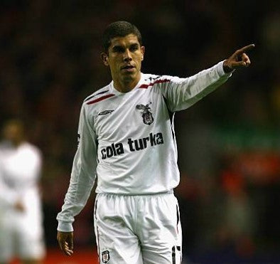 Espetacular Camisa Besiktas - Turquia - 2007/2008 - Ricardinho - de Jogo - de Coleção!