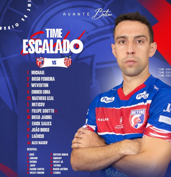 Linda Camisa do Betim - Campeonato Mineiro - Preparada Jogo