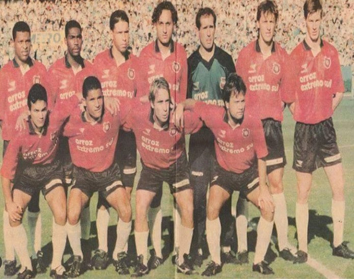 Rara Camisa Do Brasil De Pelotas - 1998 - Usada Em Jogo