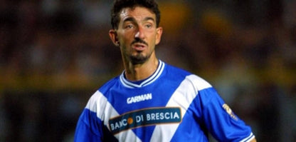 Rara Camisa Brescia - Itália Usada Jogo 2001/02 Manga Longa