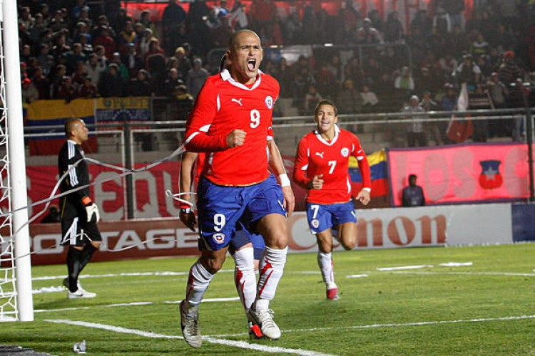 Linda Camisa Da Seleção Do Chile - La De Humberto Suazo