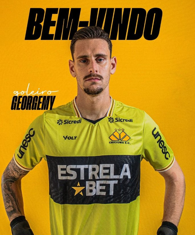 Linda Camisa - Criciúma - Goleiro – 2025/2026 - Modelo Player