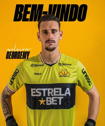 Linda Camisa - Criciúma - Goleiro – 2025/2026 - Modelo Player