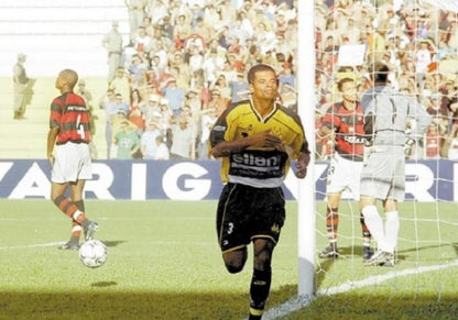 Bela Camisa Do Criciúma - Usada Em Jogo - 2003/2004