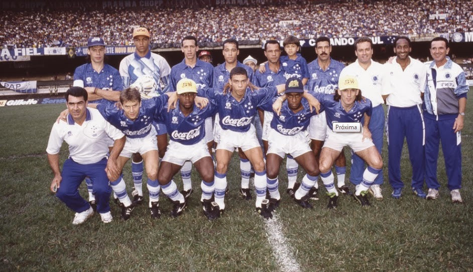 Raridade Absoluta - Cruzeiro - Finta - Anos 90 - Conjunto - De Jogador