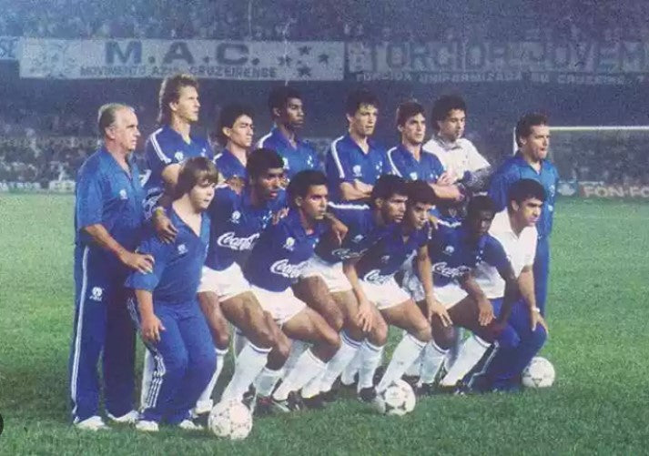 Spectacular Cruzeiro Shirt - 1991 - Coca-Cola Feint - Game