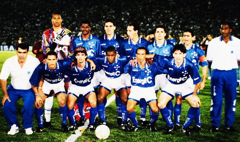 Rara e Histórica Camisa do Cruzeiro - 1996 - Ricardinho - Usada em Jogo