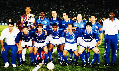Rara e Histórica Camisa do Cruzeiro - 1996 - Ricardinho - Usada em Jogo