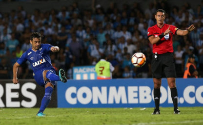 Rara Camisa Do Cruzeiro 2017/2018 - Robinho - Usada Em Jogo
