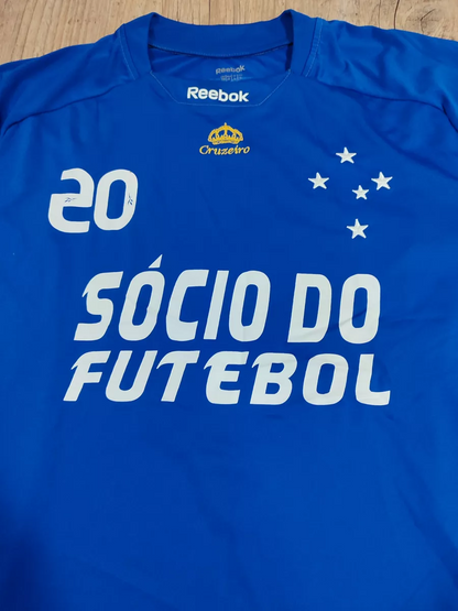 Espetacular Camisa Cruzeiro - De Jogo - Libertadores 50 Anos