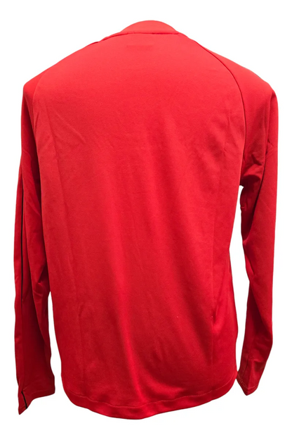 MOLETOM TREINAMENTO PALESTINO 2024 VERMELHO