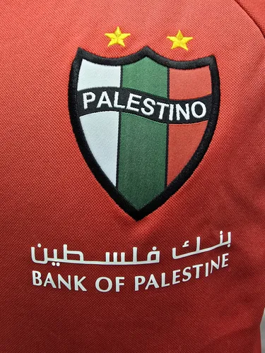 MOLETOM TREINAMENTO PALESTINO 2024 VERMELHO
