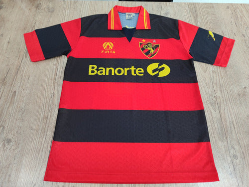 Espetacular Camisa Do Sport Recife - Finta - 1993 - Banorte (Usado)