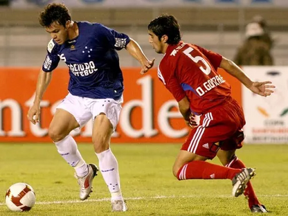 Espetacular Camisa Cruzeiro - De Jogo - Libertadores 50 Anos