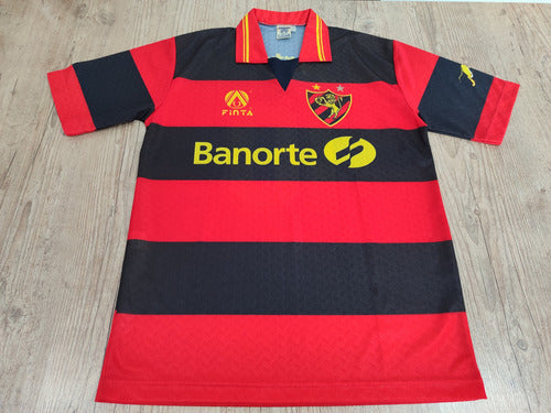 Espetacular Camisa Do Sport Recife - Finta - 1993 - Banorte (Usado)