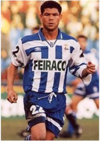 Rara Camisa Deportivo La Coruña – 1996/1997 - de Jogo - de Coleção!