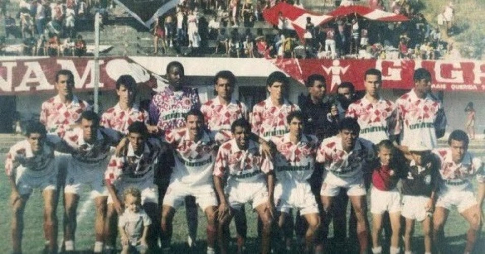 Linda Camisa da Desportiva Ferroviária - Anos 90 - Carioca