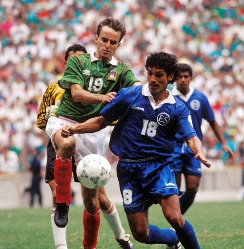 Rare El Salvador National Team Shirt Used - Game 1992/1993