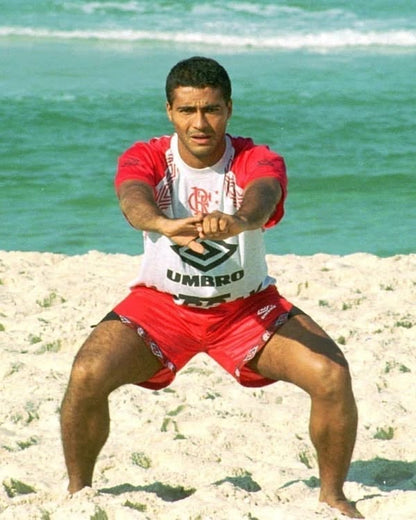 Bela e Rara Camisa do Flamengo - Treino - 1995 - Clássica da Umbro