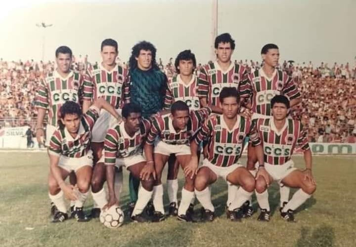 Linda Camisa do Fluminense de Feira - Anos 90 - Toda em Pinturas - Jogo