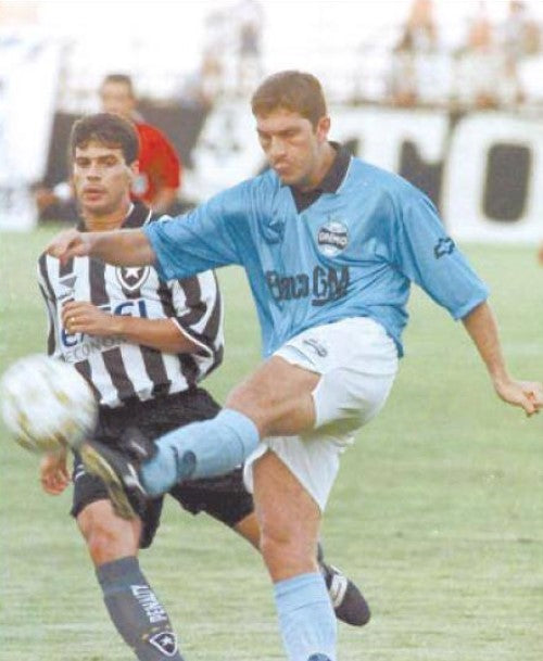 Raridade Absoluta - Grêmio - Banco GM - 3ª Camisa 1998 - De Jogo