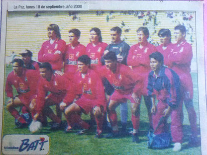 Guabirá - Bolívia · 2000 - Mangas Longas - Matchworn · #11 Líder Paz
