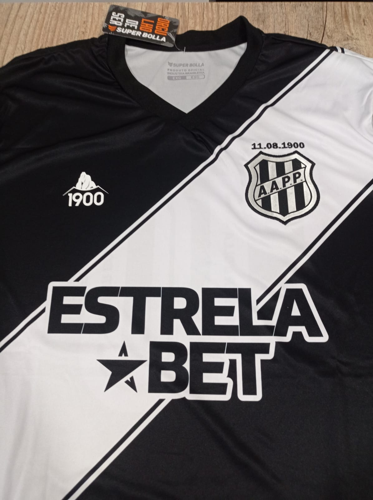 OFFICIAL PONTE PRETA MEN'S SHIRT GAME II Fan Number 10