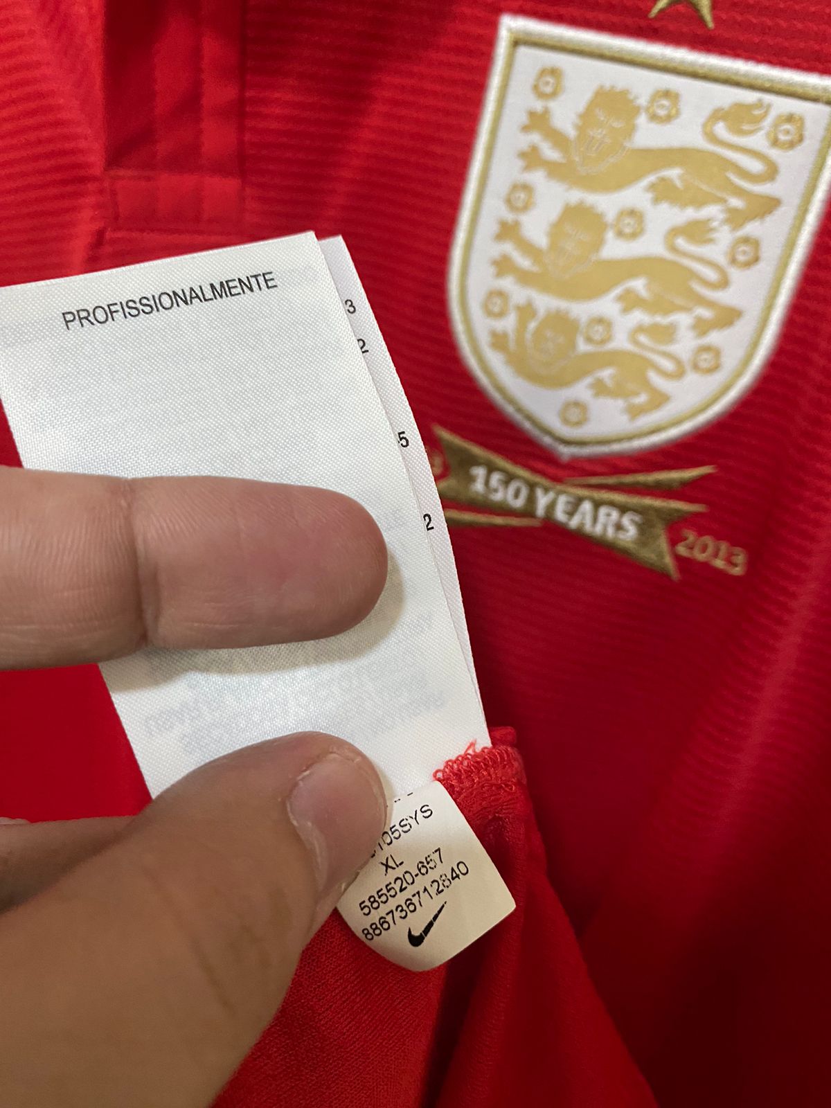 England National Team Shirt 2012/12