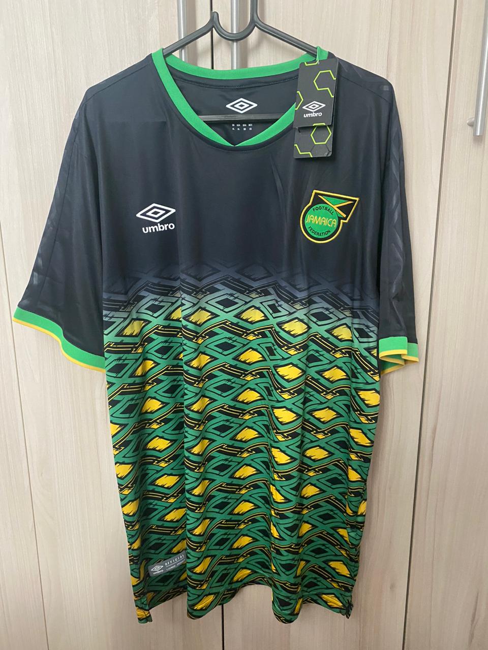 Jamaica 2019 Umbro shirt on label - size GG 58x78 cms