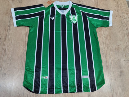 Men's Game 3 2023 América Mineiro Black and Green Volt 3 Shirt