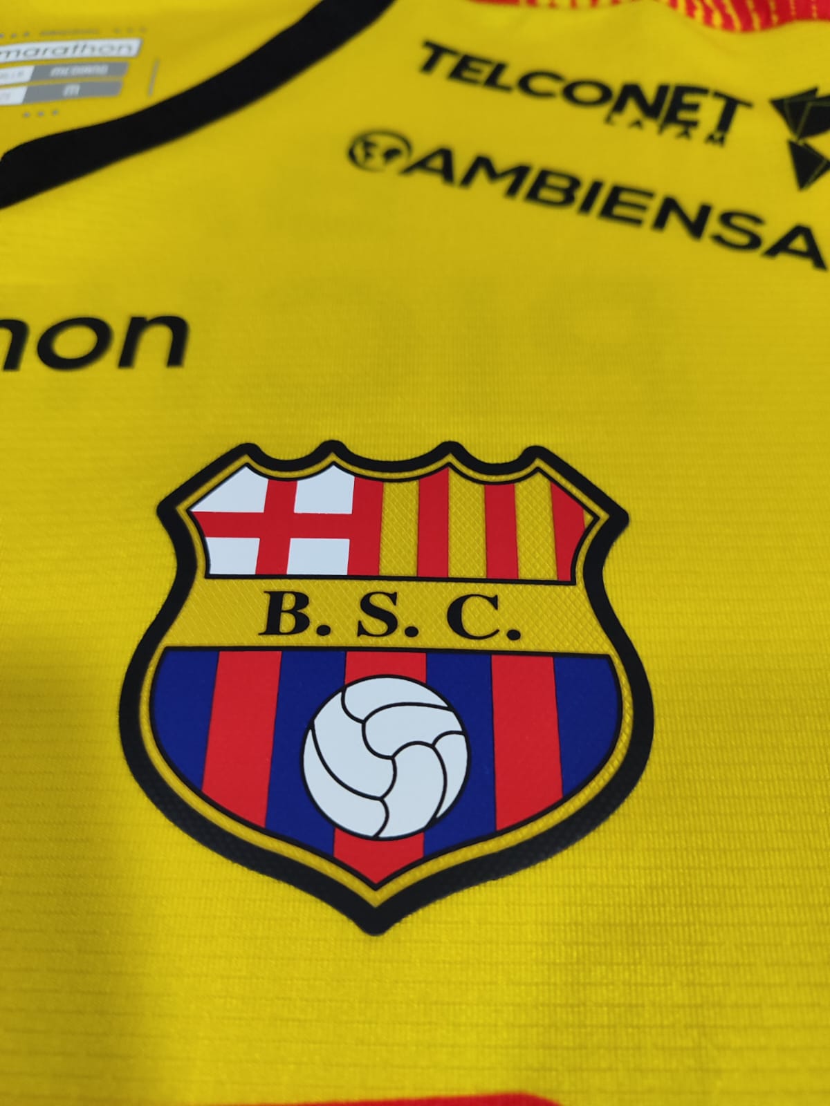 Official Barcelona SC 2024 Home Shirt – New with Tag size M