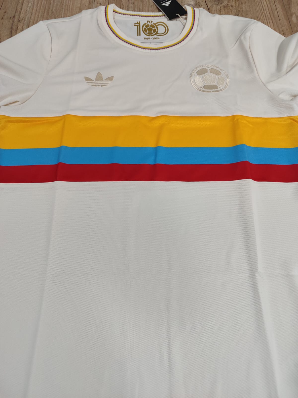 Camisa Comemorativa da Colômbia 2024 100 anos