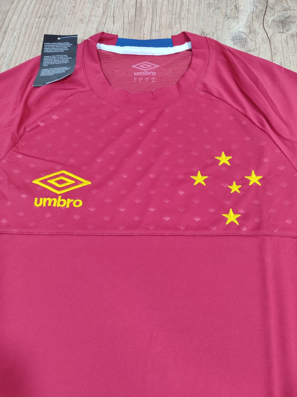 Camisa Oficial Cruzeiro Goleiro vermelha 2018