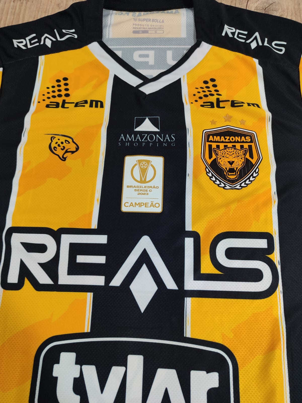 Camiseta de Jogo Amazonas FC 2024 – Quarta Camisa – Número 3 – Tamanho G