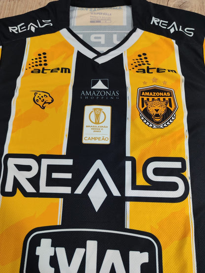 Camiseta de Jogo Amazonas FC 2024 – Quarta Camisa – Número 3 – Tamanho G