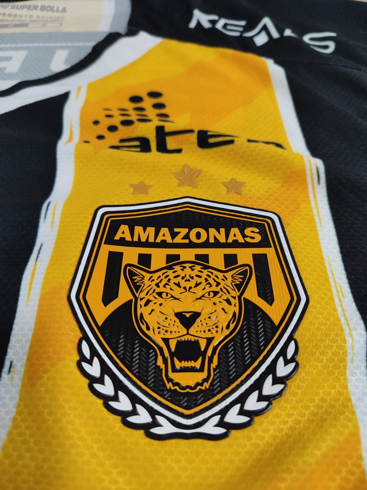 Camiseta de Jogo Amazonas FC 2024 – Quarta Camisa – Número 3 – Tamanho G