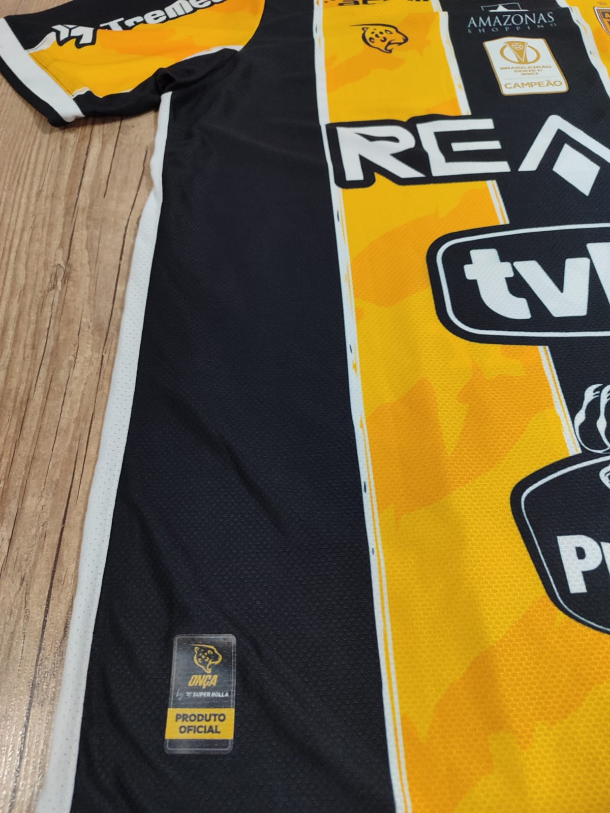 Camiseta de Jogo Amazonas FC 2024 – Quarta Camisa – Número 3 – Tamanho G