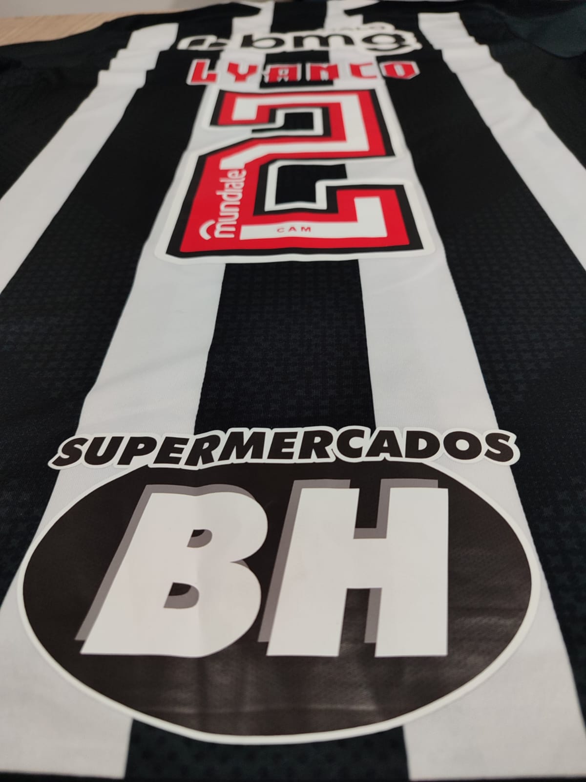 Camiseta de Jogo Atlético Mineiro – Libertadores  "Lyanco" – Tamanho M