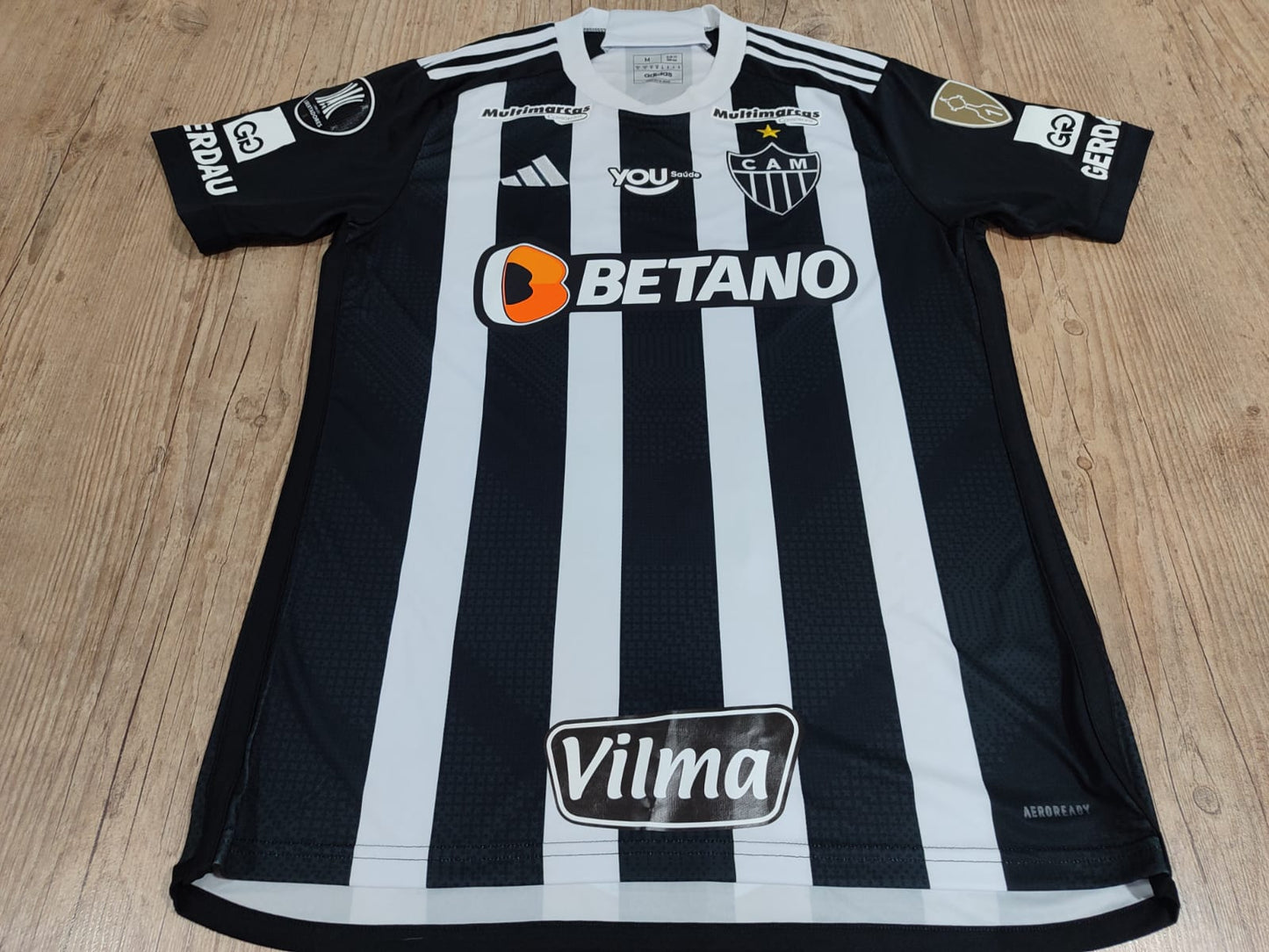 Camiseta de Jogo Atlético Mineiro – Libertadores  "Lyanco" – Tamanho M
