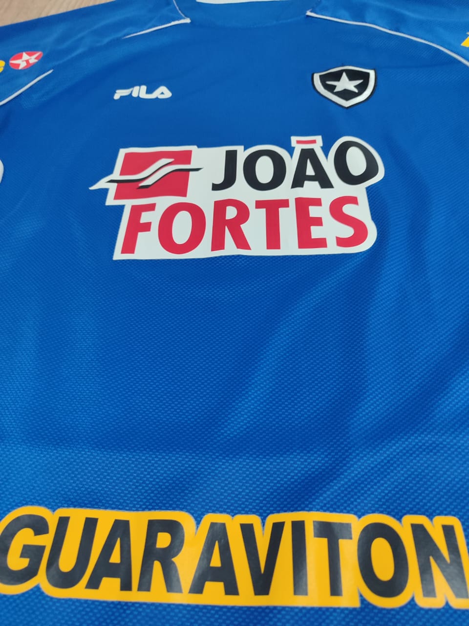 Camiseta de Jogo Botafogo 2011 – Goleiro – "Jefferson" – Tamanho G