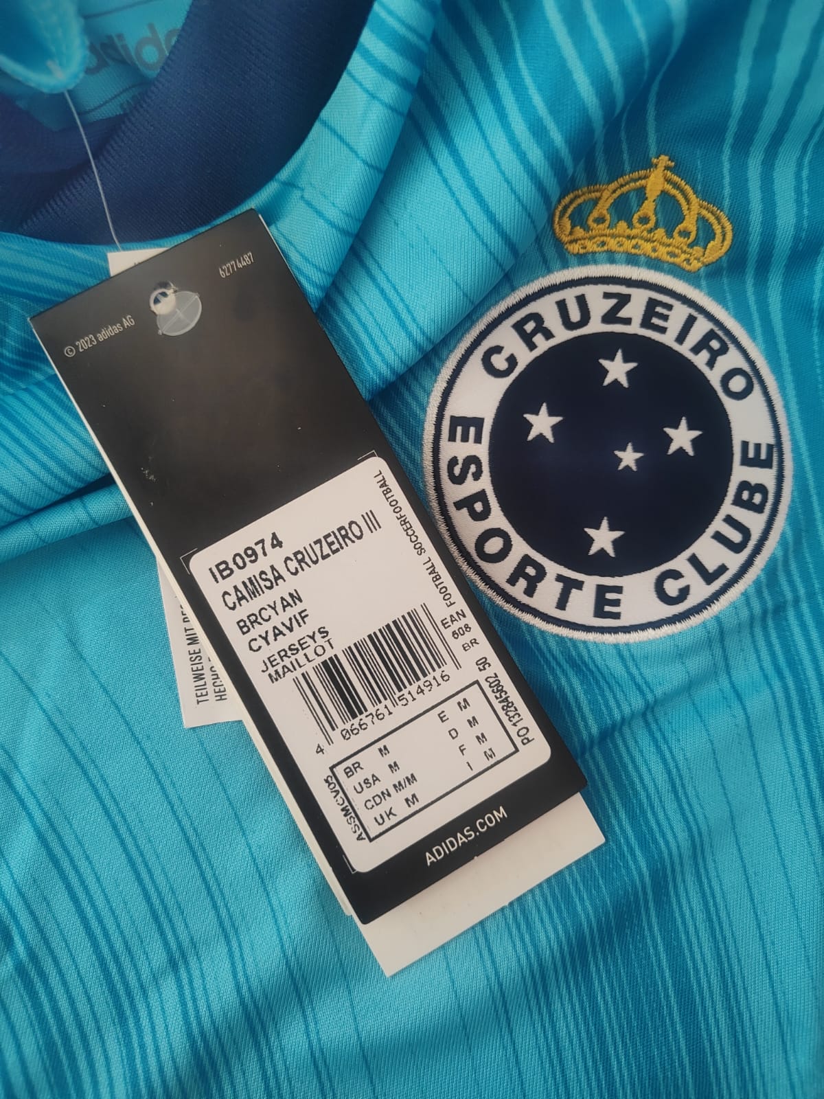 Camisa Cruzeiro III 2023/2024 – Edição Especial Tríplice Coroa!