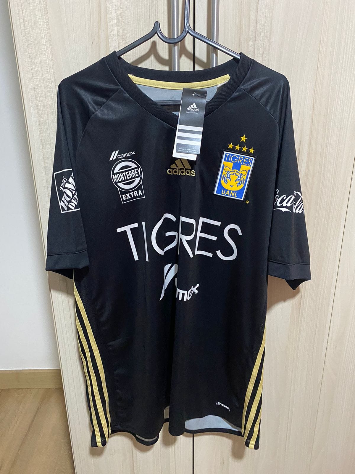 2016-17 Tigres UANL adidas Terceira camisa