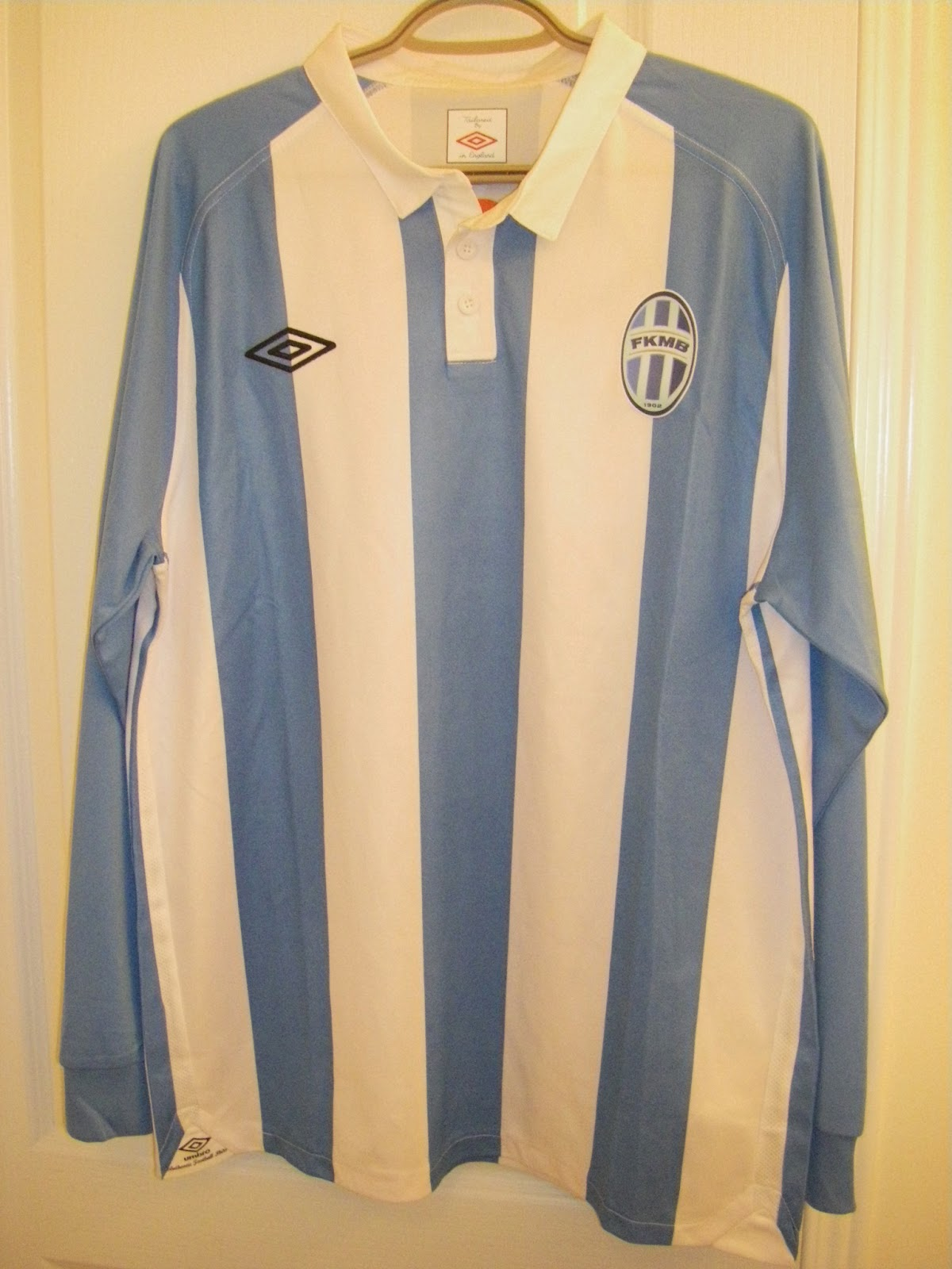 Camisa Home L/S do FK Mlada Boleslav 2010/2011