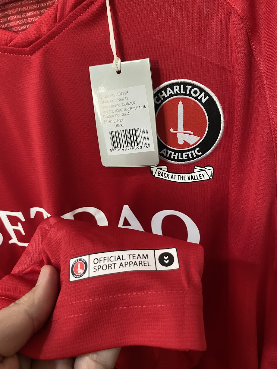 Camisa Charlton Athletic Inglaterra Home 2018