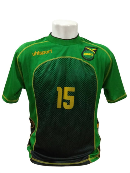 Raríssima Camisa Jamaica 2003 - #15 Ricardo Gardner - Usada vs Brasil - de Coleção